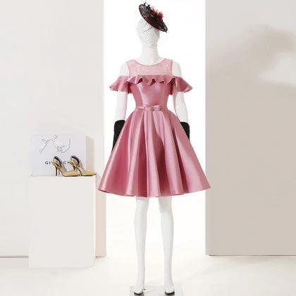 Pink Homecoming Dresses,short Prom Dresses,girls..
