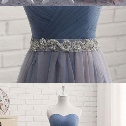 Sexy Prom Dress,backless Prom Dresses, Blue Prom..