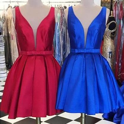 Royal Blue Homecoming Dresses,cute Homecoming..
