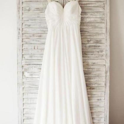 Cap Sleeve Wedding Dress,floor Length Wedding..