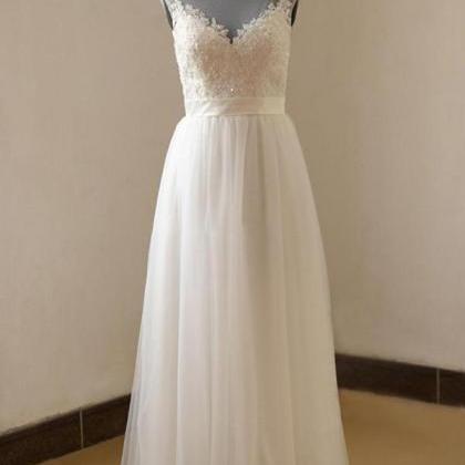 Romantic Wedding Dresses,a-line Wedding..