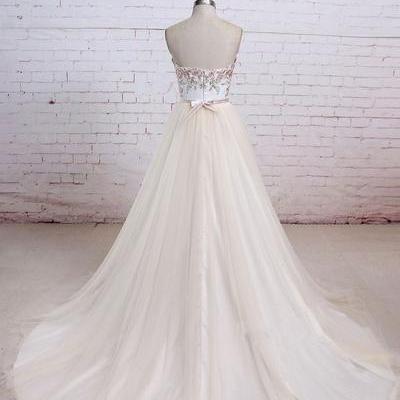 Light Champagne Prom Dresses,tulle Prom..