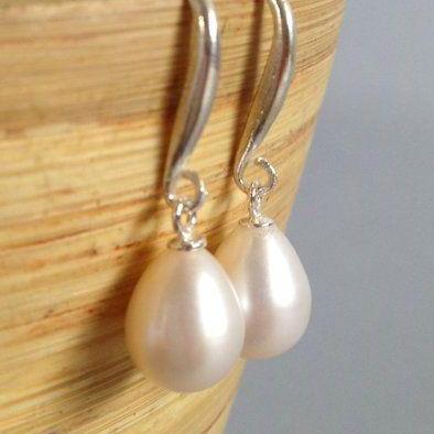 Pearl Earrings, Wedding Pearls Jewelry Earrings,..