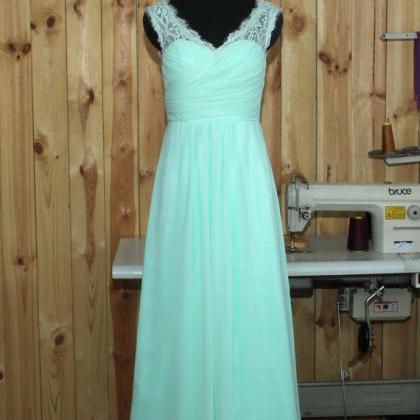 Mint Green Bridesmaid Dress, Junior Bridesmaid..