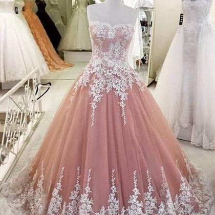 Ball Gown Prom Dress, Elegant Prom Dresses,a-line..