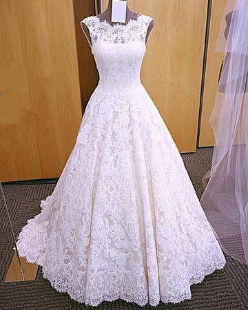 Vintage Wedding Dresses,cap Sleeves Wedding Dress,open Back Bridal Dresses,lace Wedding Dresses 2018,white Wedding Dress Wd63