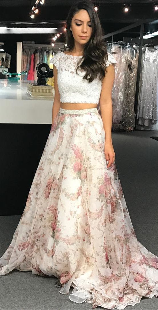 Unique Print Prom Dresses