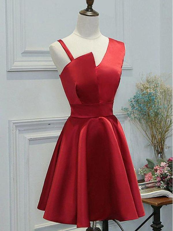 Elegant Homecoming Dresses,simple Homecoming Dress,red Homecoming Dresses,short Homecoming Dress, Homecoming Dresses Online Ds419