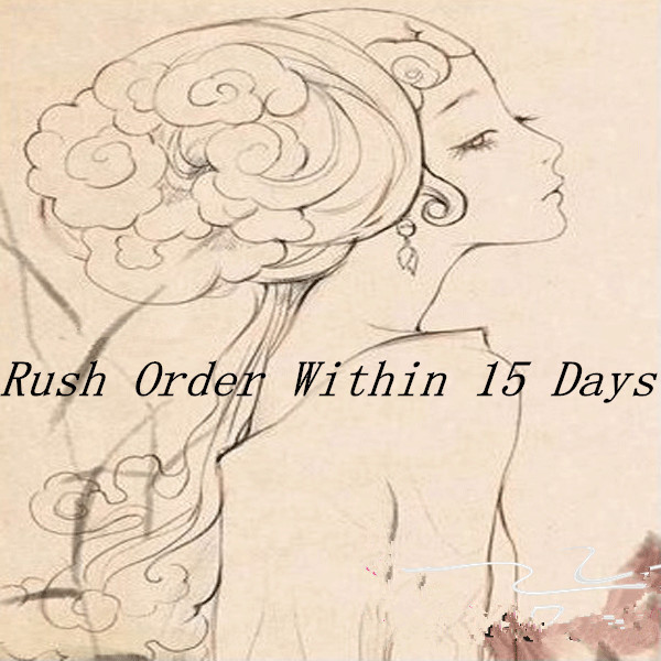 Extra Cost Rush Order ,extra Cost For Rush Order Delivery Time Within 15 --20 Days