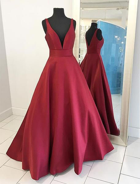 Sexy Prom Dresses,burgundy Prom Dresses, Red Prom Dress, Long, Prom Dress 2017, Long Prom Dress, Red Evening Dress, Simple Prom Dress,ball Gown