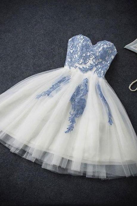 A-line Homecoming Dresses,Strapless Homecoming Dresses,Cute Homecoming Dresses,Sweetheart Prom Dresses,Short Prom Dresses,Ivory Hoco Dresses,Short Prom Dresses