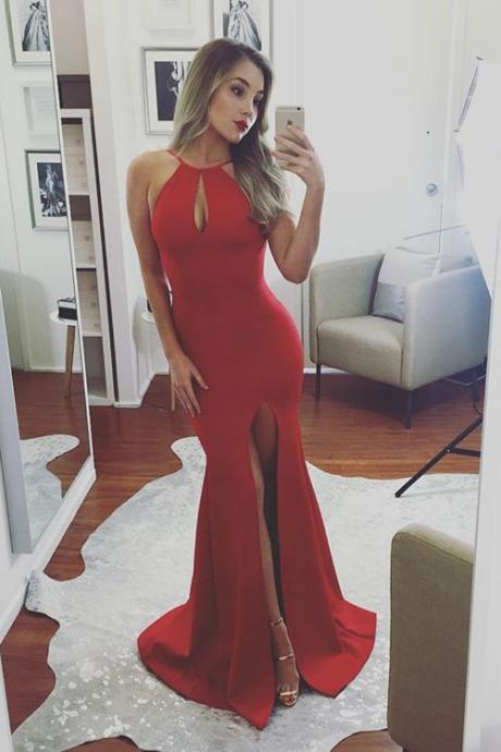 Red Prom Dress,Mermaid Evening Dress,Long Prom Dress,Sexy Prom Dresses,Charming Prom Gown,Cheap Prom Dress,Evening Gowns for Teens DS28